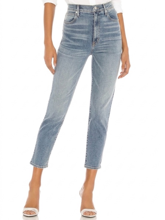 SLVRLAKE Denim - SLVRLAKE Beatnik Ankle Slim High Rise Light Women’s Blue Denim Jeans Size 23